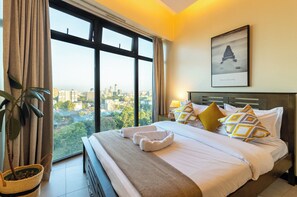 2 bedrooms, iron/ironing board, WiFi, bed sheets - Stylish & secure 2 bed with spectacular views in the heart of Nairobi Kenya (Nairobi)