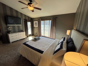 4 dormitorios, tabla de planchar con plancha, wifi y ropa de cama