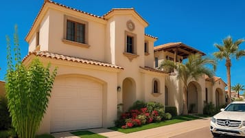 Fassade der Unterkunft