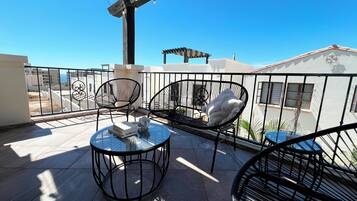 Premium Villa, Partial Ocean View | Balcony view