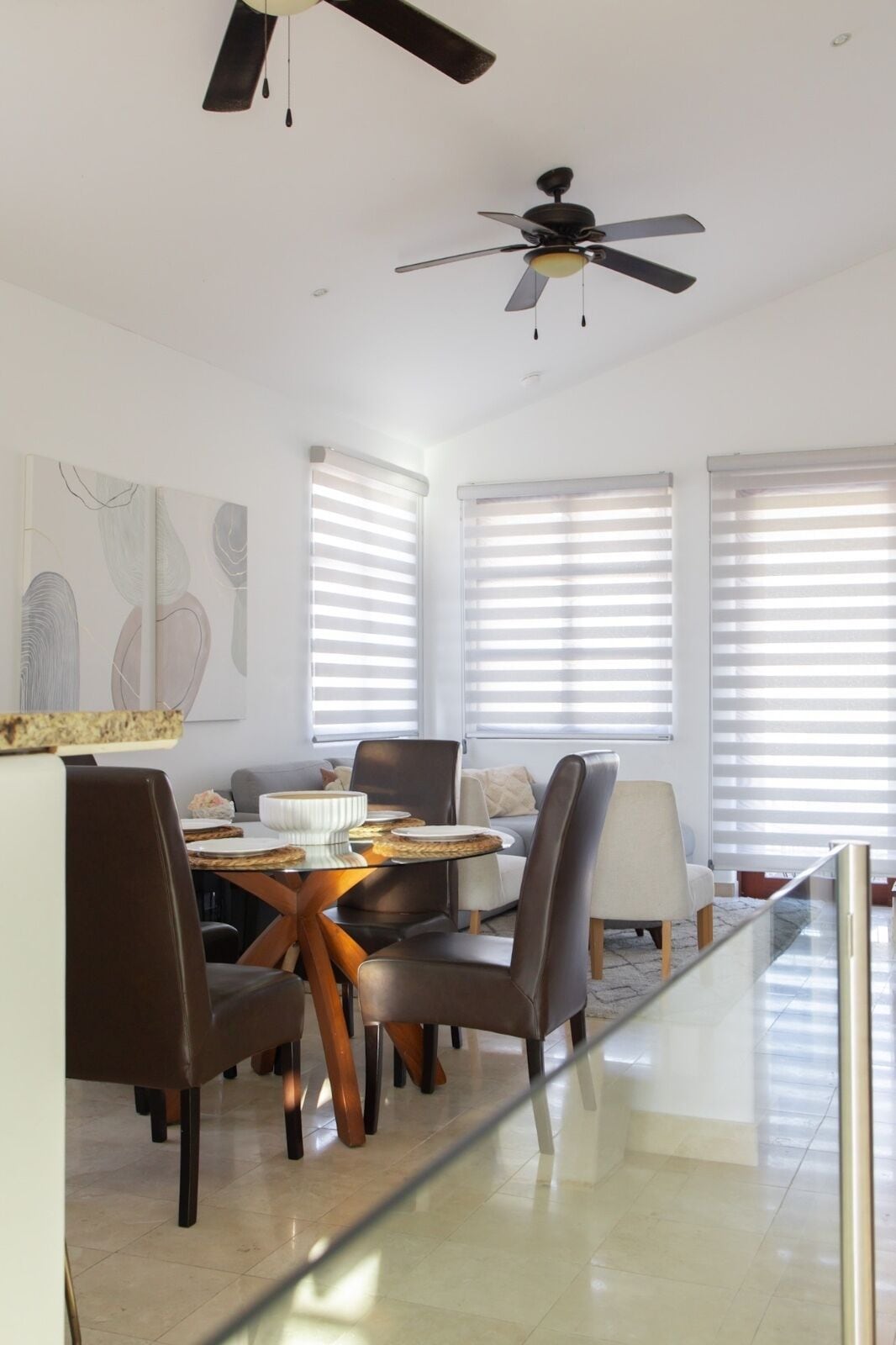 Vila Premium, pemandangan laut sebagian | 3 kamar tidur, selimut bulu angsa, dan brankas