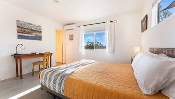 Desk, iron/ironing board, travel cot, free WiFi