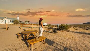 Opções para refeição ao ar livre