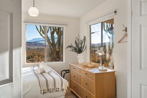 Desk, iron/ironing board, travel crib, free WiFi