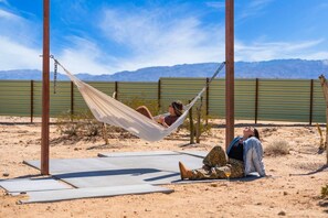 Overnattingsstedets uteområder