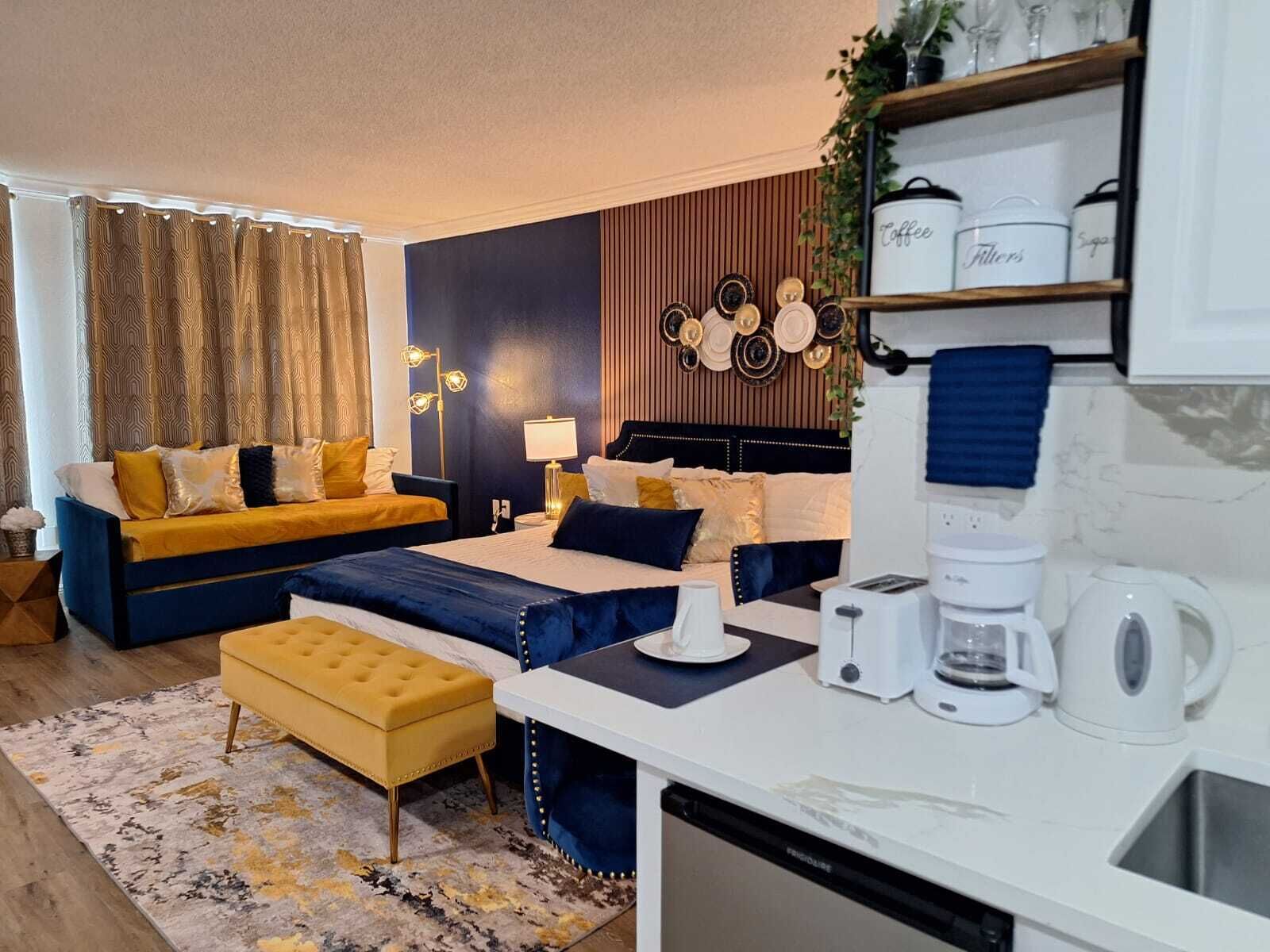 1 chambre, bureau, fer et planche à repasser, Wi-Fi