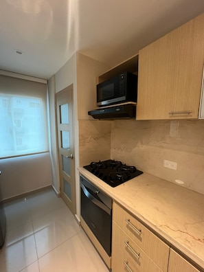 Microwave, oven, stovetop