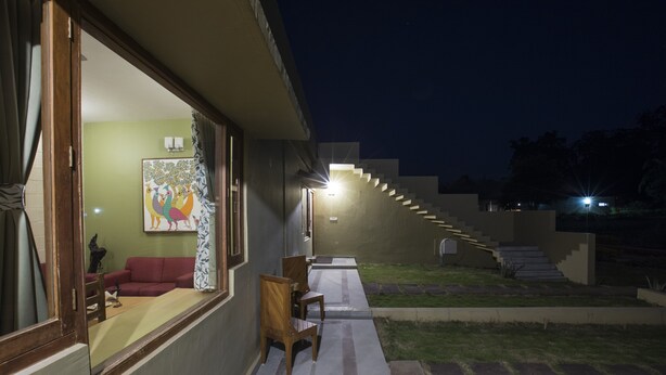 Chambre luxueuse double | Terrasse/patio