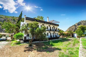 Voorkant van accommodatie