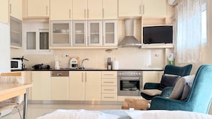 Apartment, 1 Bedroom, Smoking, City View | Interior - Little Central Apartment-1min Walk From Everywhere (Chania)