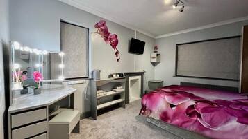 King (Orchid) Room, Countryside View, Non Smoking | Desk, laptop workspace, blackout curtains, free WiFi