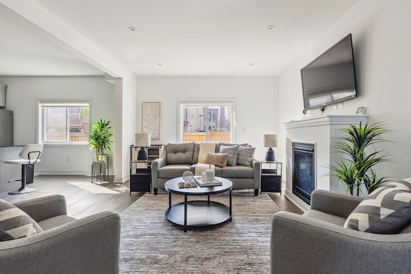 TV connectée, cheminée