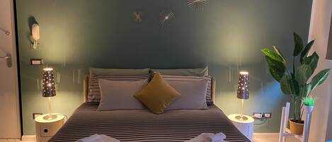 1 makuuhuone, silitysrauta/-lauta, Wi-Fi, vuodevaatteet