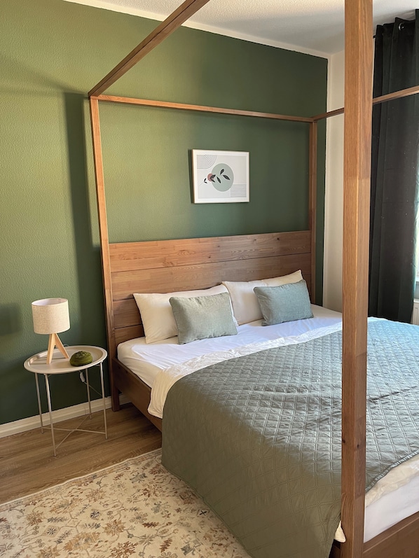 1 habitación, cuna de viaje, wifi gratis y ropa de cama 