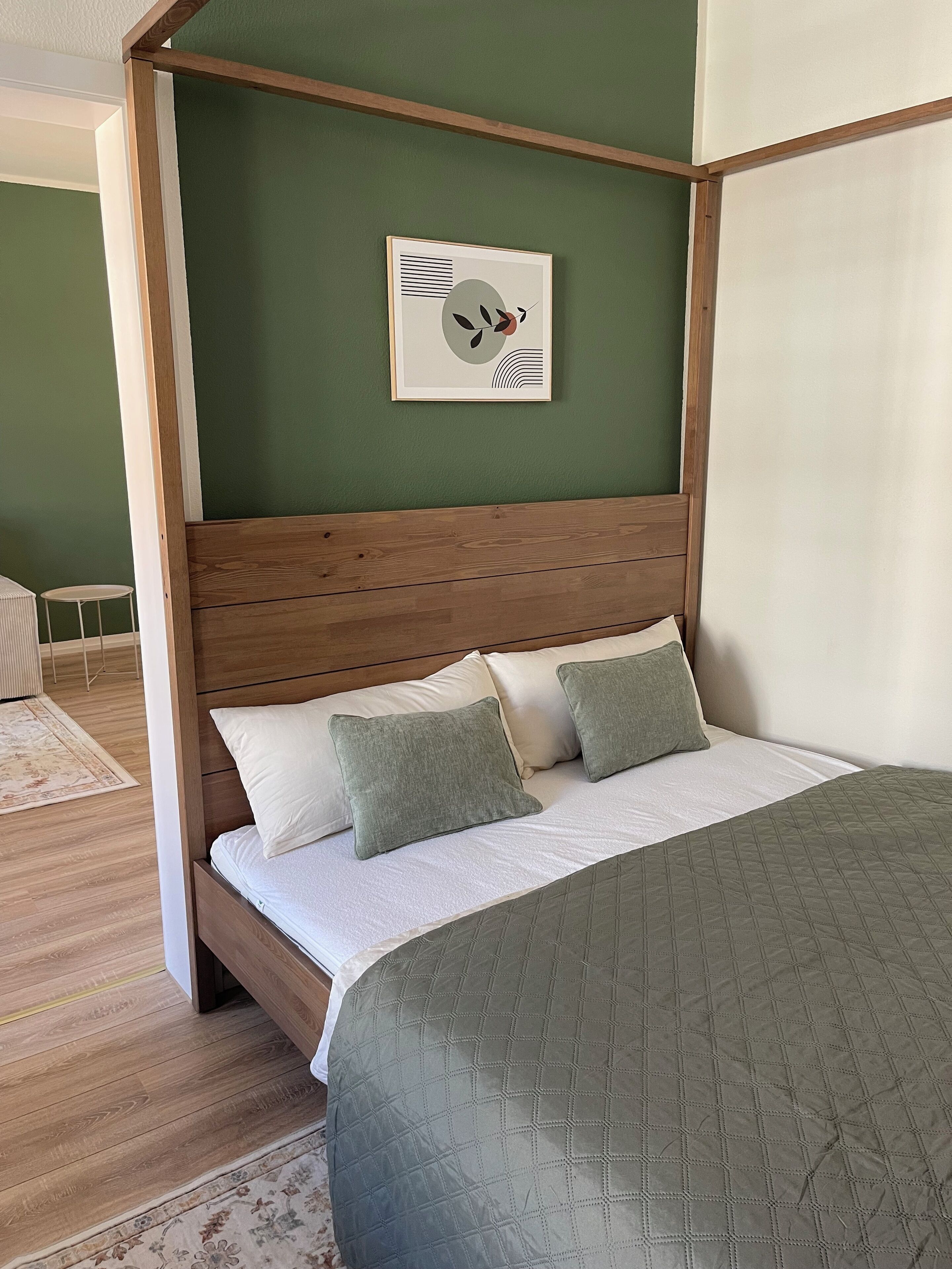 1 Schlafzimmer, Reisekinderbett, kostenloses WLAN, Bettwäsche