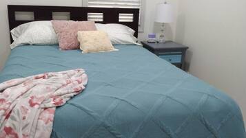 2 bedrooms, free WiFi, bed sheets, wheelchair access