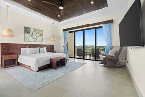 4 chambres, coffre-fort, fer et planche à repasser