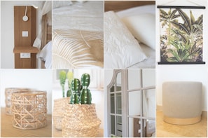 Experience a serene retreat with a focus on natural elements and organic design.