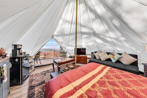 Yurt Above it All - Glamp on-site