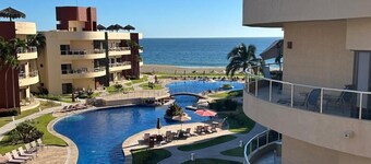 Luxury 3 Bedroom Oceanview Penthouse Condo-Sleeps 8 at Playa Grande,Mexico
