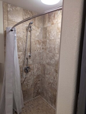 Towels, soap, toilet paper