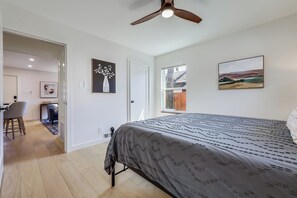 1 bedroom, iron/ironing board, WiFi, bed sheets