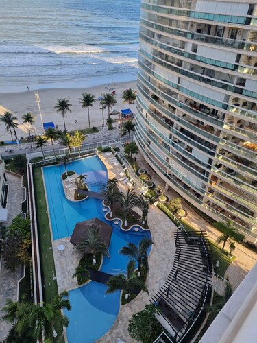 Wonderful Apartment In Oceano Biulding with balcony with BBQ and a big pool