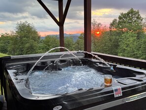 Baignoire à remous extérieure