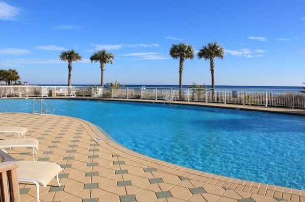 Indoor pool, a heated pool