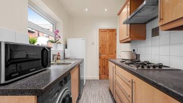 Microwave, oven, dishwasher