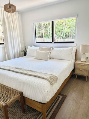 3 dormitorios, tabla de planchar con plancha, wifi y ropa de cama