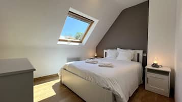 4 habitaciones, wifi gratis y ropa de cama