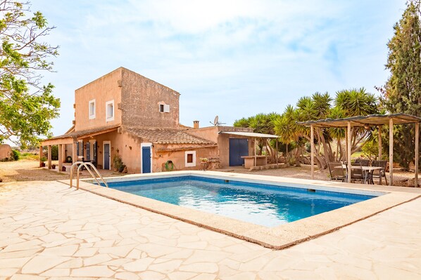 Pool - Country House 'Espina' with Private Pool, Private Terrace and Wi-Fi (Illes Balears)