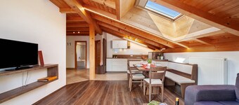 Ferienwohnung Zeppenhof mit Bergblick, privater Terrasse und WLAN