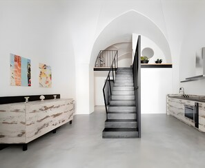 Interior - Holiday Home 'Tre' with Shared Terrace, Wi-Fi and Air Conditioning (Melendugno)