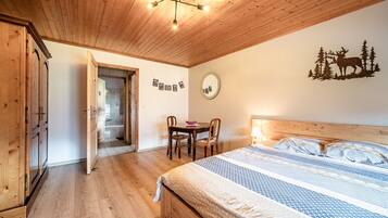 2 slaapkamers, een strijkplank/strijkijzer, gratis wifi, beddengoed