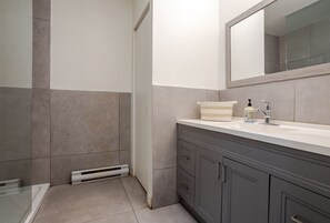 Hair dryer, towels
