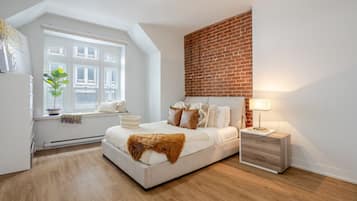 2 chambres, fer et planche Ă repasser, Wi-Fi gratuit, draps fournis
