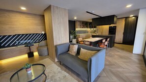 Apartment | Living area | Flat-screen TV - Oceana Suites La Florida Friolan Roa (Santiago)