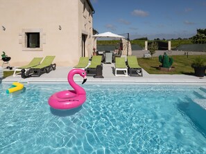 Piscine chauffée