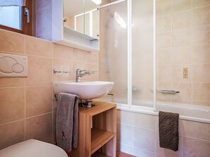 Hair dryer, towels - Rhodos B 101 by Interhome (Ovronnaz)