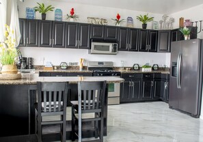 Private kitchen - Complete apartment with beach view 3rd floor (Playas de Rosarito)