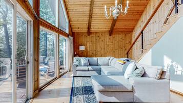 TV connectée, cheminée