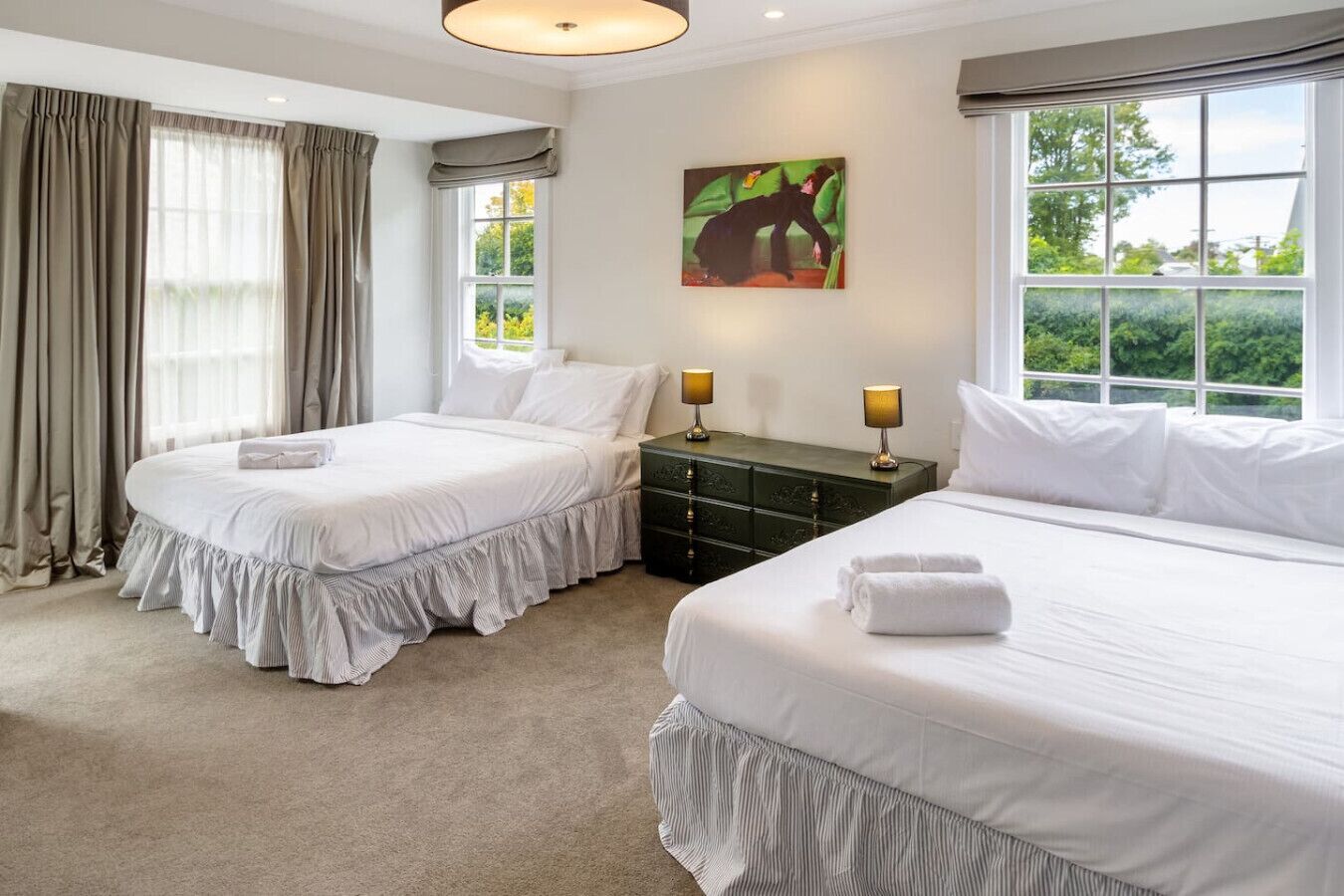 2 bedrooms, desk, iron/ironing board, free WiFi