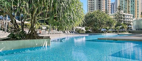 Piscine couverte, piscine chauffée