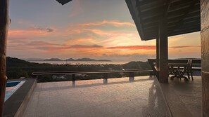 Vista desde la propiedad