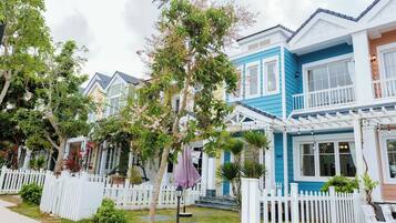 Majoituspaikan julkisivu