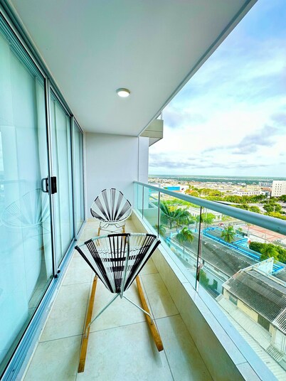 Luxury barranquilla norte, 3 private parking pools gym portería24 hours