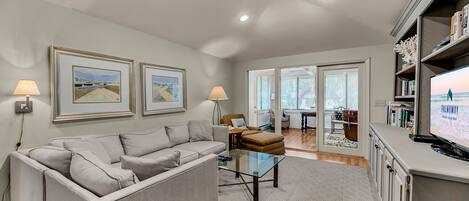 Televisión y oficina