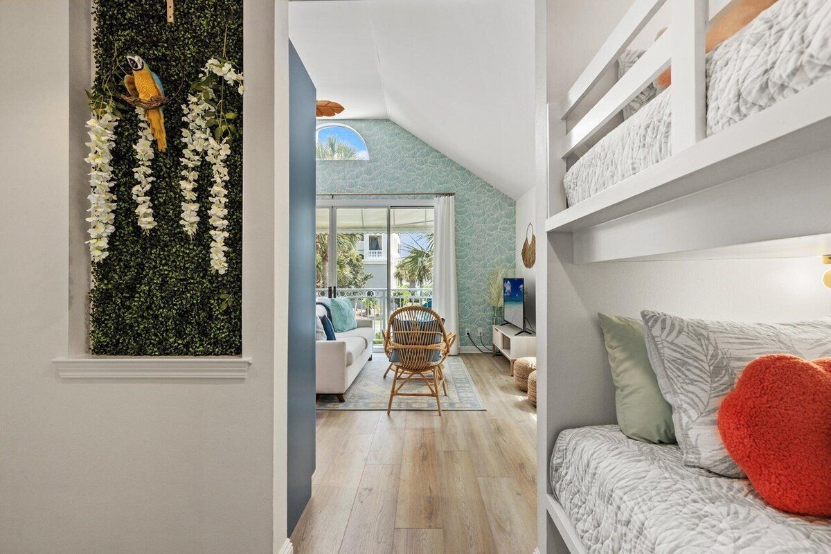 Photo 14 of Nantucket Cottages Crystal Beach 7A: Pet-friendly w/ Gulf views, steps from the beach.